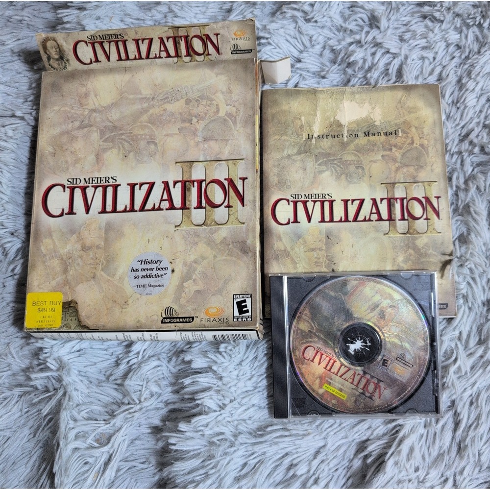Sid Meier's Civilization 3 Big Box PC CD-ROM